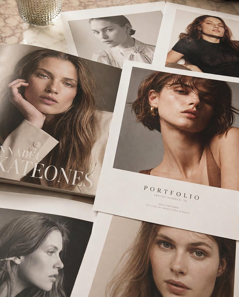 Overfør din nye viden til fremtidige photoshoots, eksempel fra beauty og fashion workshoppen